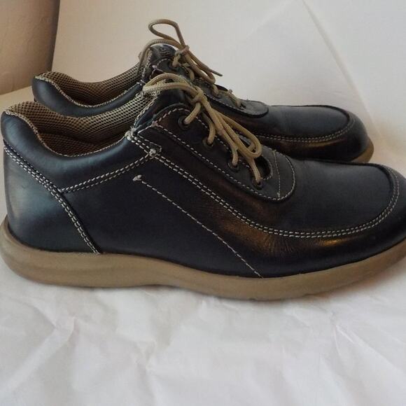 Franco Padior Blue Comfort Shoes Lace Up Women size 5.5 M US / 36 EU Square Toe - Picture 8 of 10
